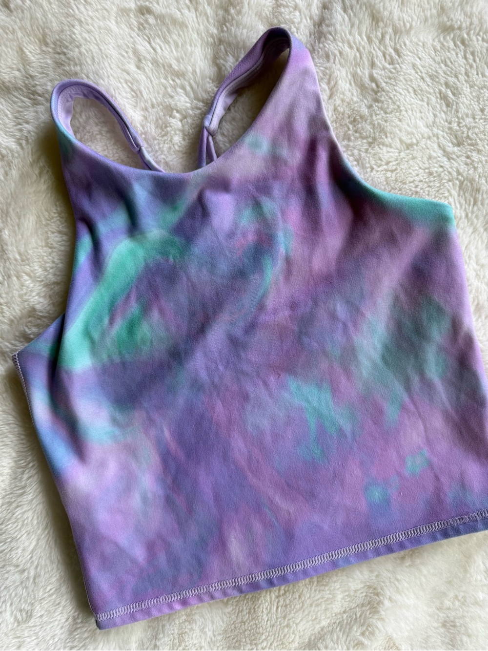 all in motion Light Lavender & Pale Blue Sports Bra